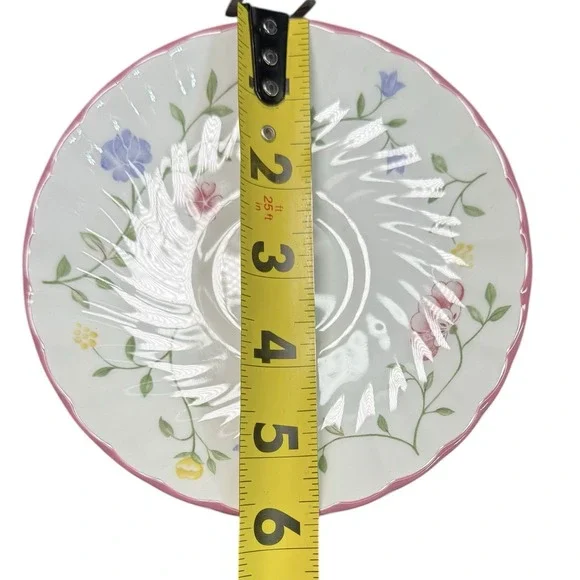 Johnson Bros Summer Chintz Teacups and Saucers Lot Of 4 Sets (8-piece Set) - Picture 6 of 6